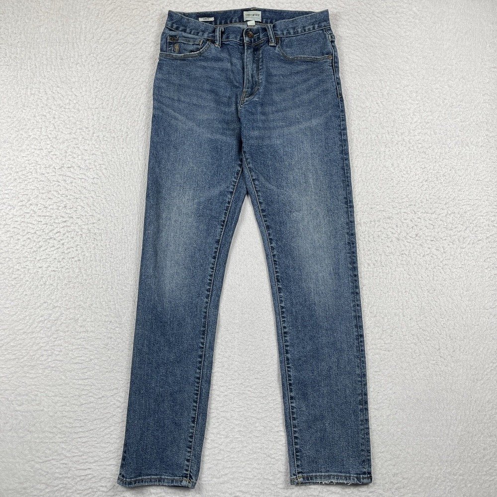 Todd Snyder Jeans Mens 28x32 (Fits 27x29) Slim Fit Blue‎ Denim Casual Workwear
